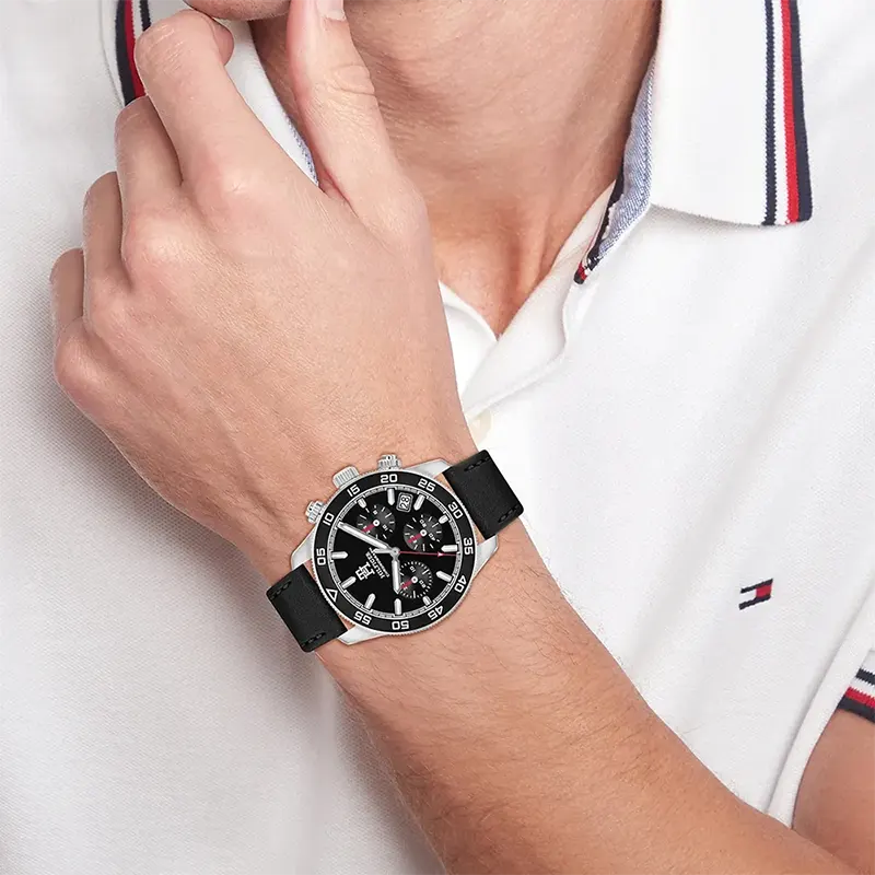 Tommy Hilfiger TH85 Black Men's Watch Watch- 1792162